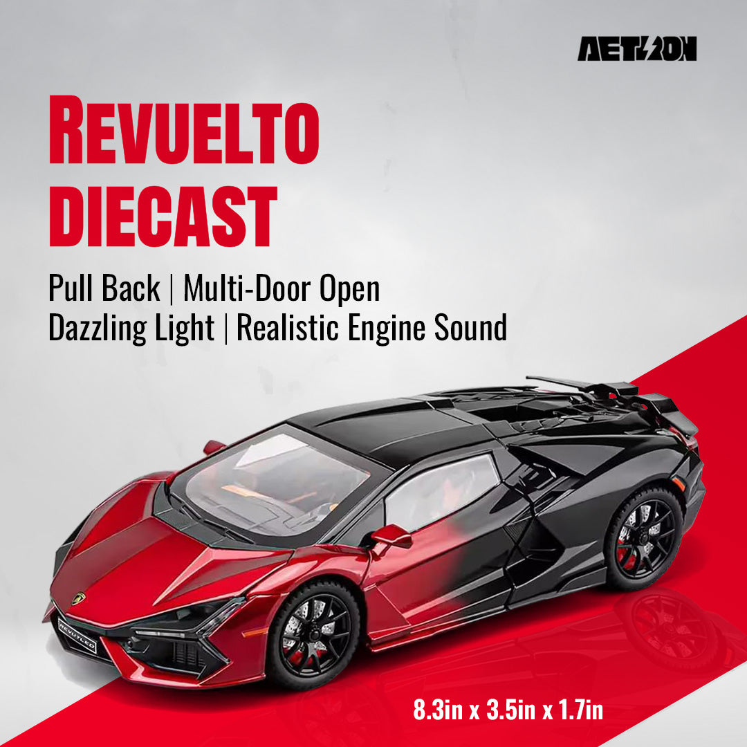 Aetron Lamborghini Revuelto 1:24 Diecast Model — image 6