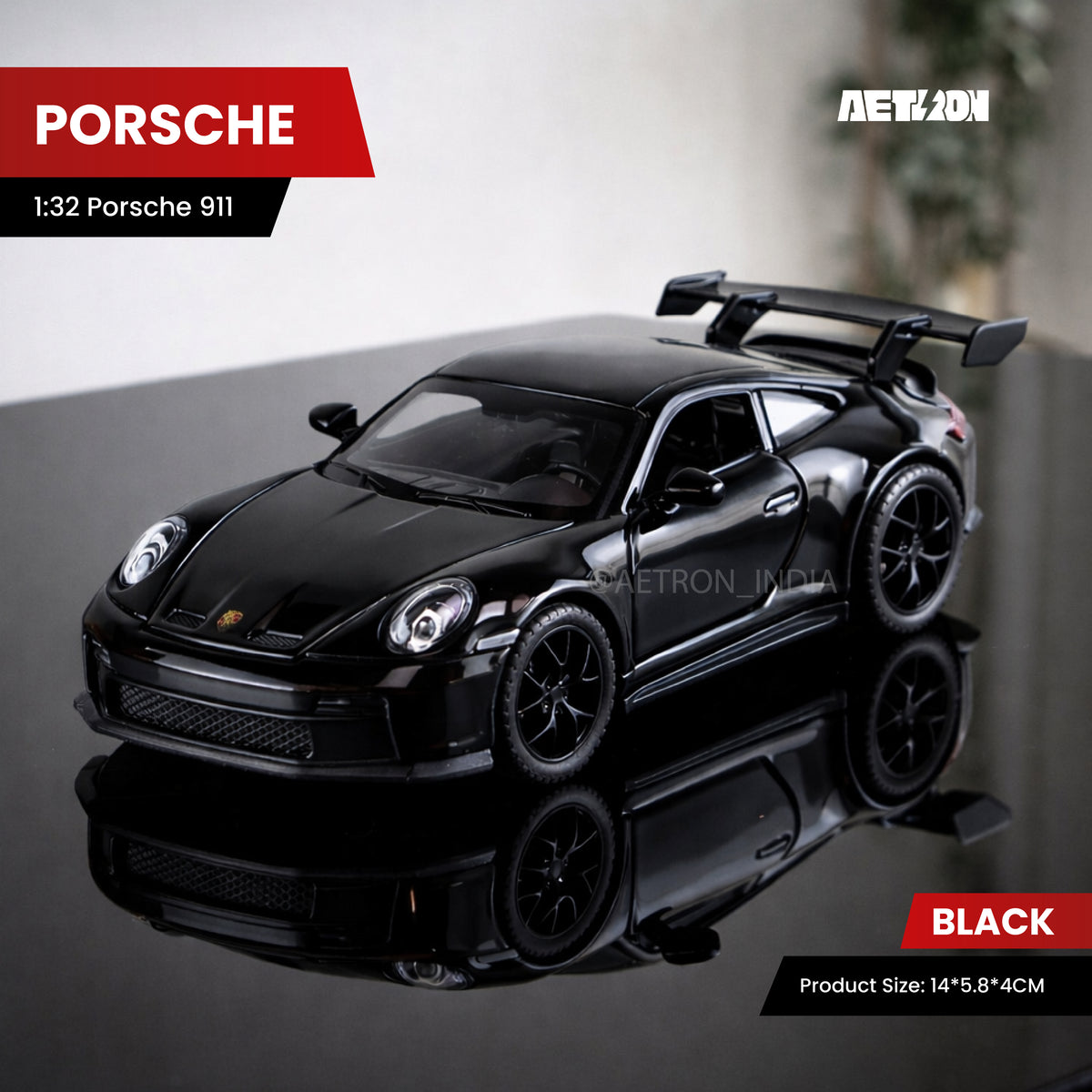 Aetron Porsche 911 GT3 1:32 Diecast Model — image 2