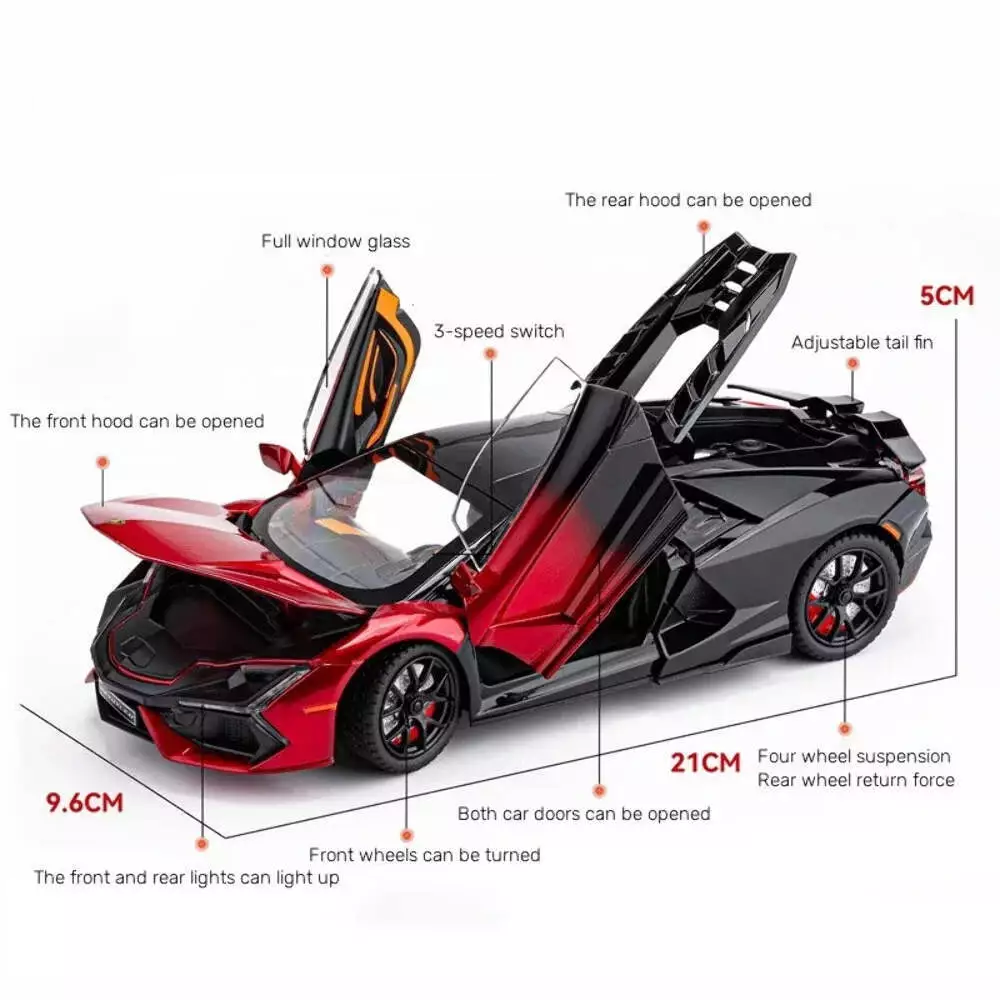Aetron Lamborghini Revuelto 1:24 Diecast Model — image 8