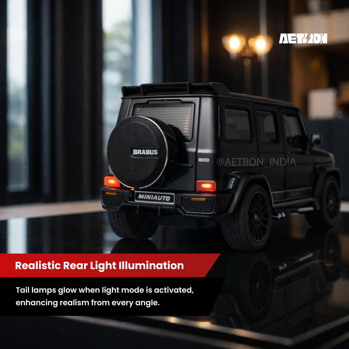 Aetron Brabus G800 SUV 1:32 Diecast Model — image 8